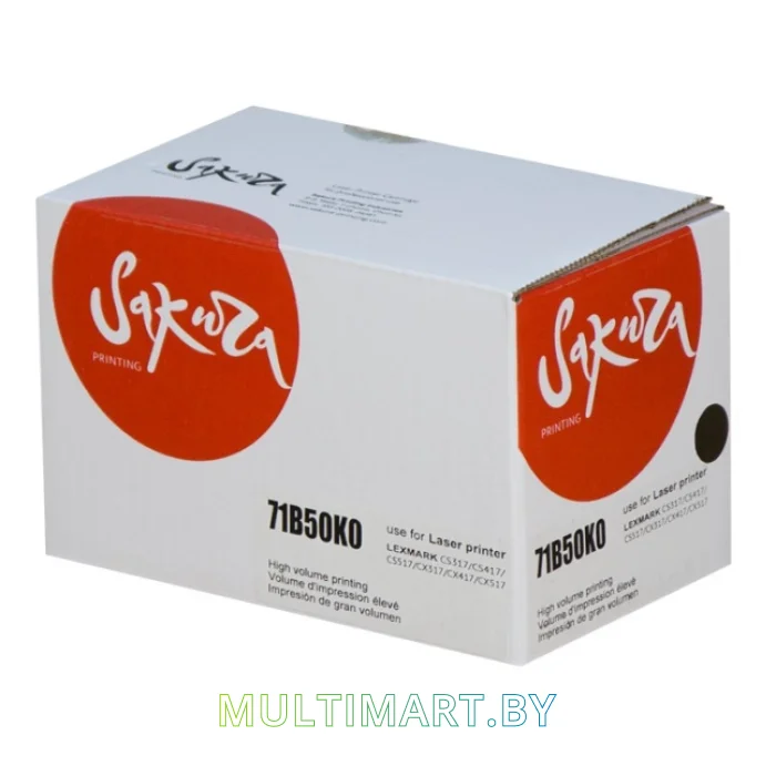Картридж Sakura Printing SA71B50K0 (аналог Lexmark 71B50K0)